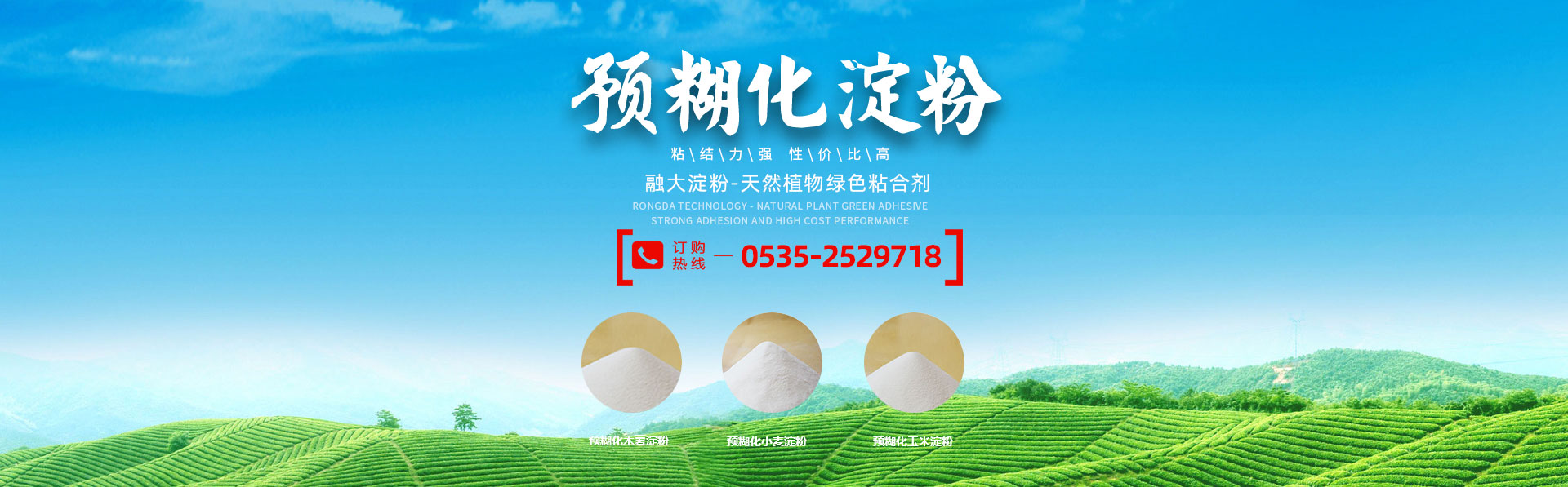 预糊化淀粉,工业粘合剂,山东融大科技有限公司